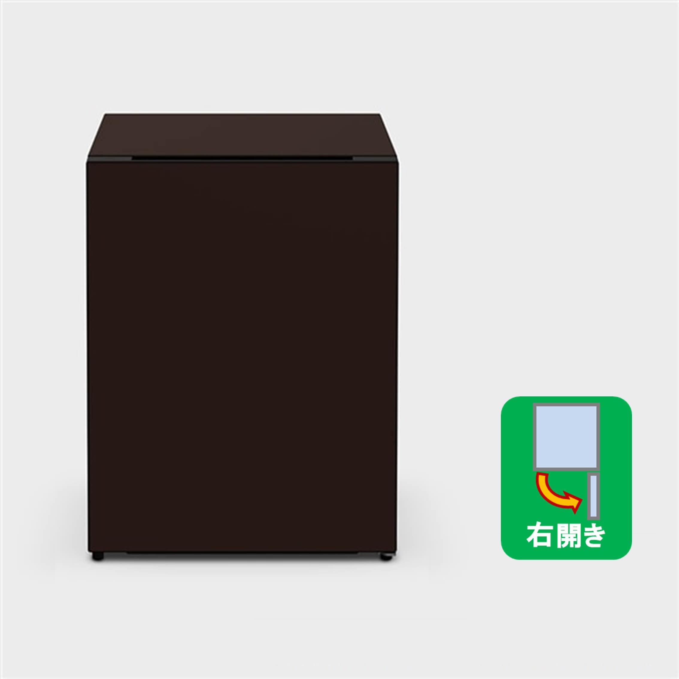 冷蔵庫（73L・右開き）R-MR7S TD(ウェンジ): キッチン家電/日立の家電