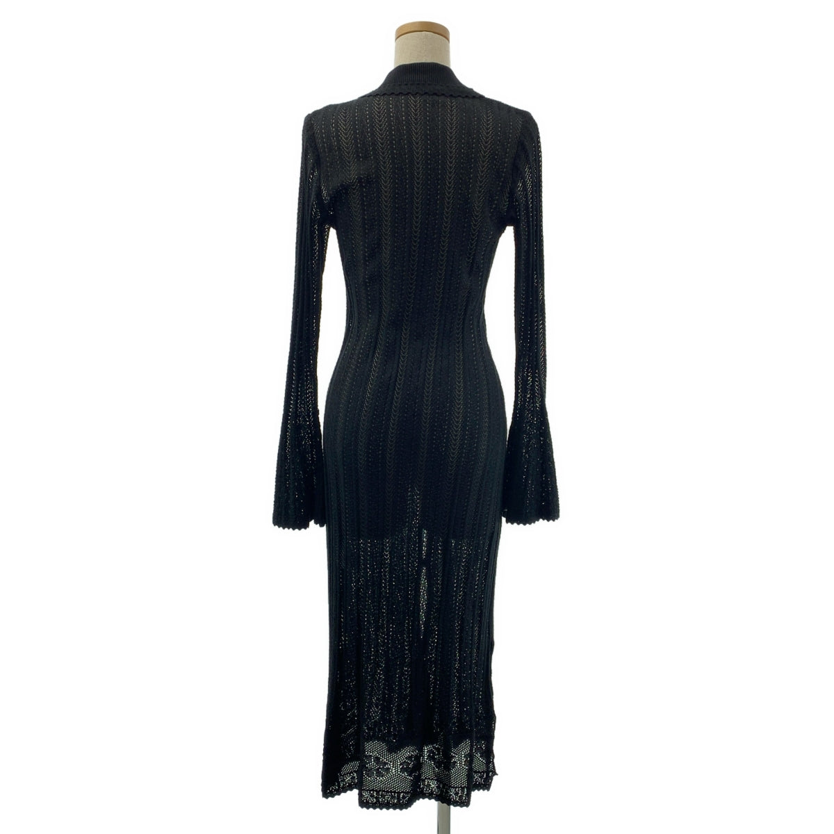 Mame Kurogouchi / マメクロゴウチ | 2025SS | Lace Stripe Knitted