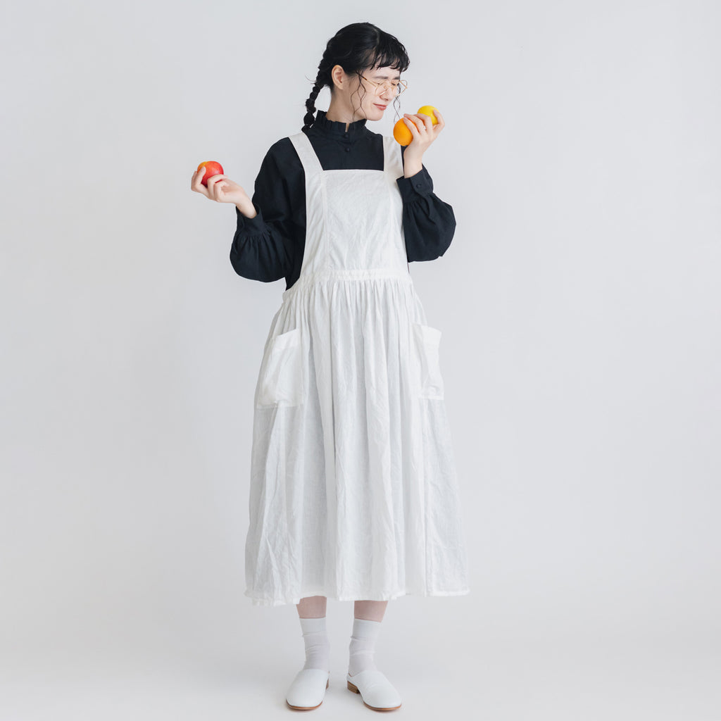 くらすことの日常生活着」おめかしエプロン ｜くらすこと公式