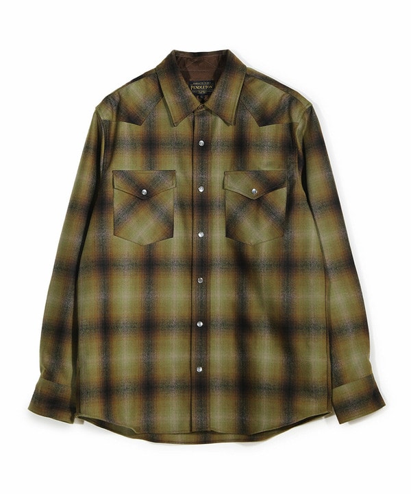 PENDLETON/ペンドルトン】別注オンブレチェックシャツ｜メンズ