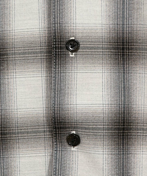 ダブルポケットオンブレーチェックシャツ＜ストレッチ＞｜メンズ