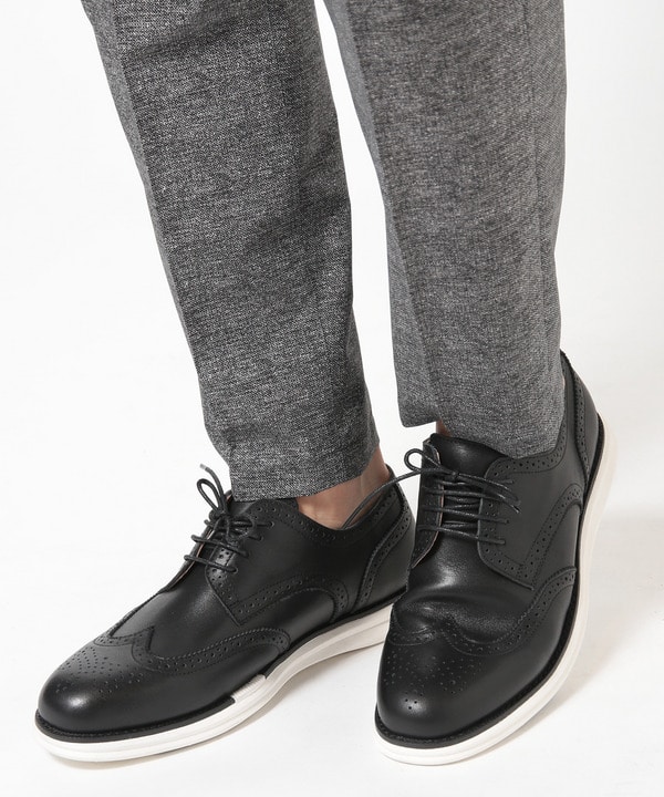 リアルレザーウイングチップスニーカー｜メンズファッション通販 MEN'S