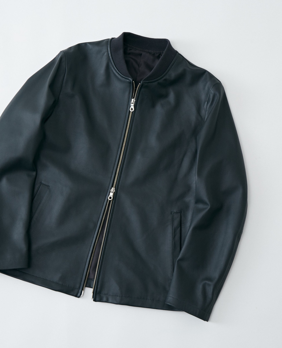 シープナッパMA-1ライダースジャケット｜MEN'S MELROSE（メンズ