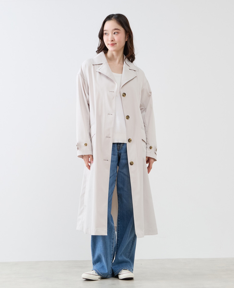 シングルトレンチコート｜LOGEMENT DE CLAIRE（ロジュモンドクレール