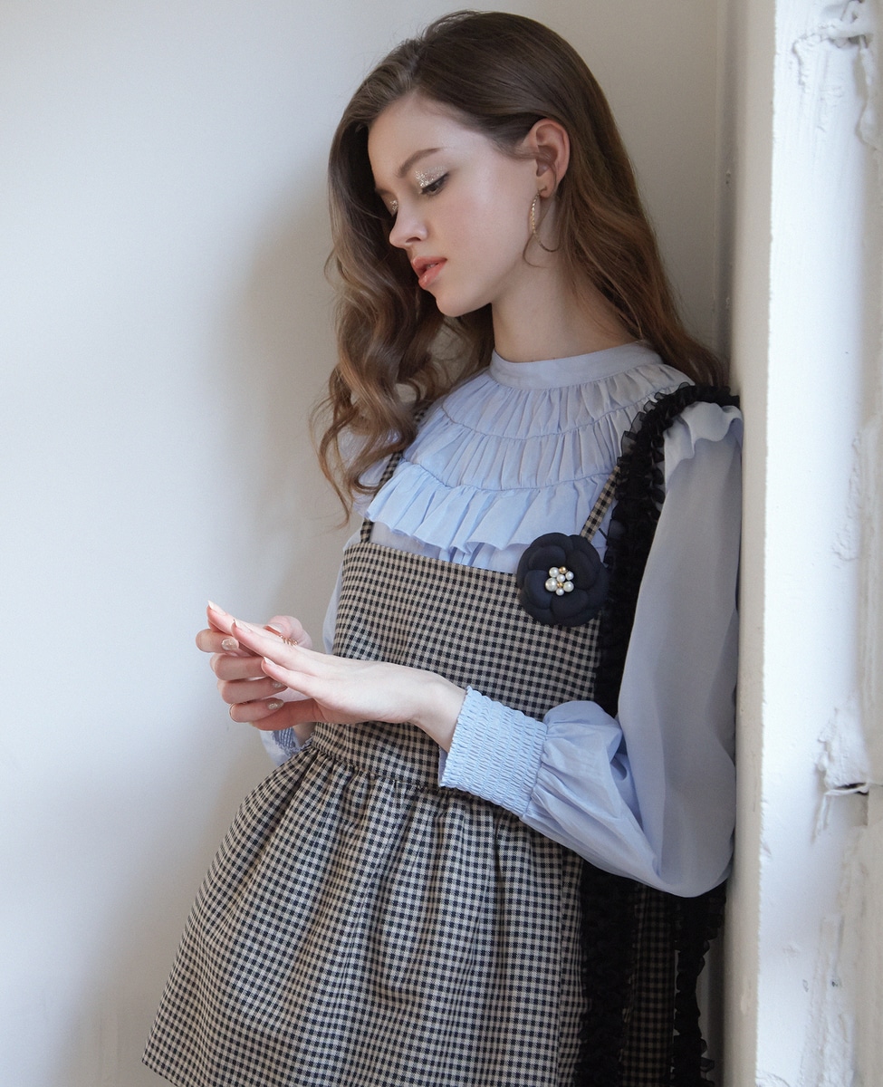 ペプラムキャミソール｜TIARA（ティアラ）｜商品詳細｜メルローズ公式