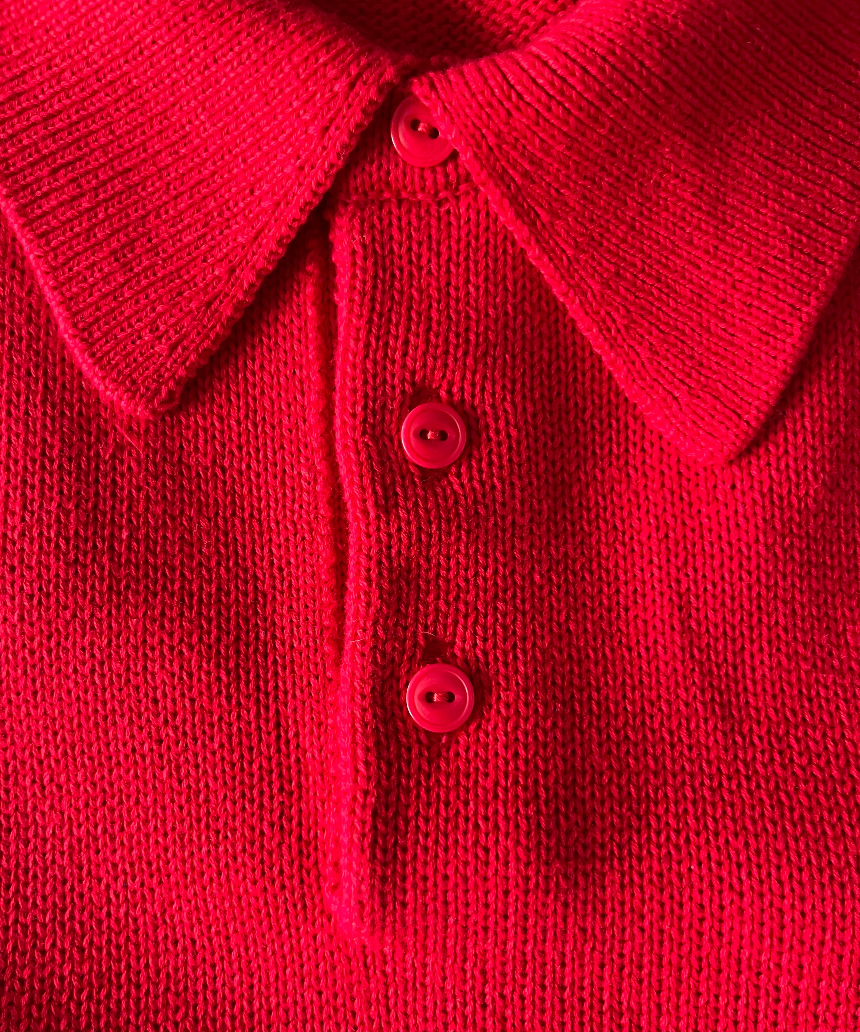 KAIKO【カイコー】Knit polo shirt 