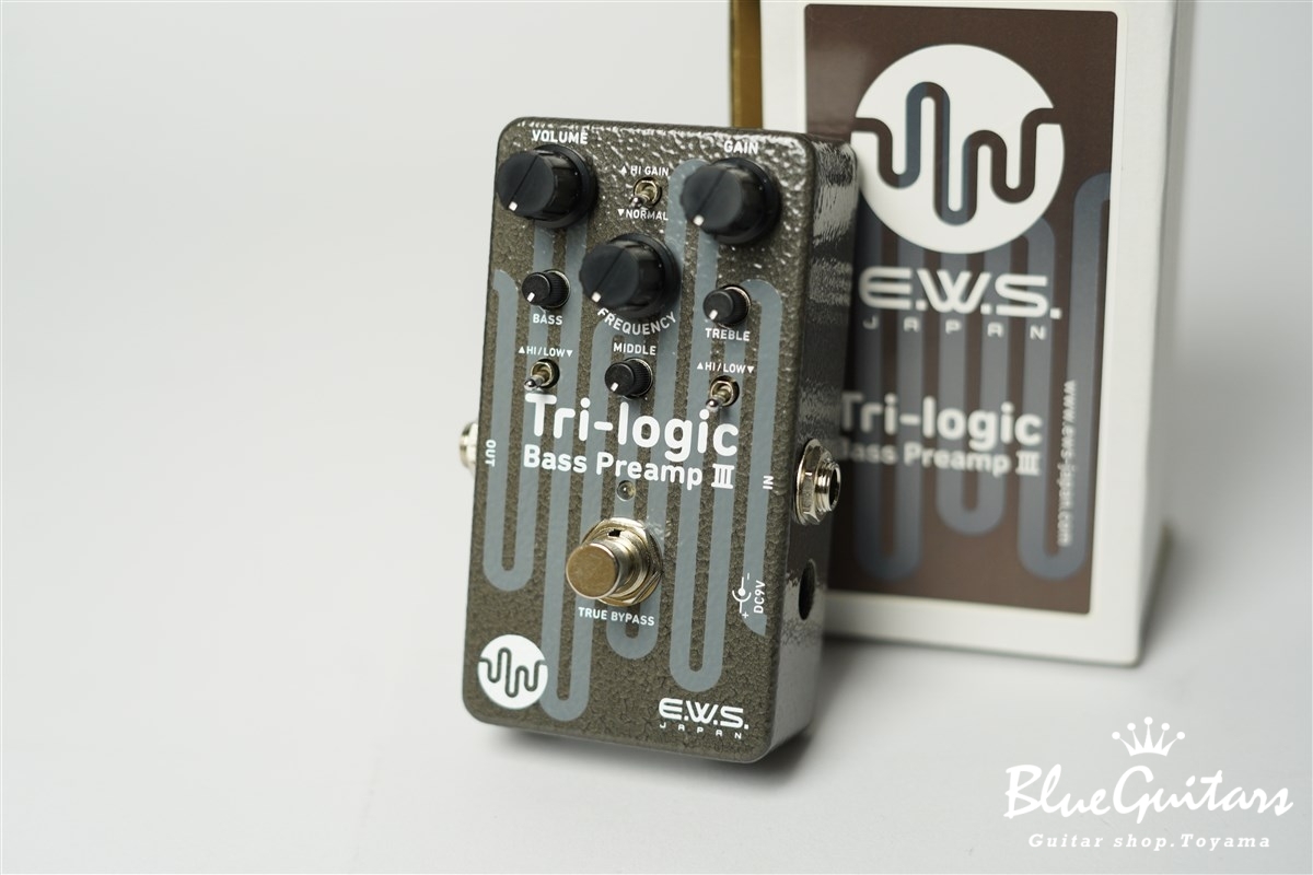 E.W.S. Tri-logic Bass Preamp 3 | Blue Guitars Online Store
