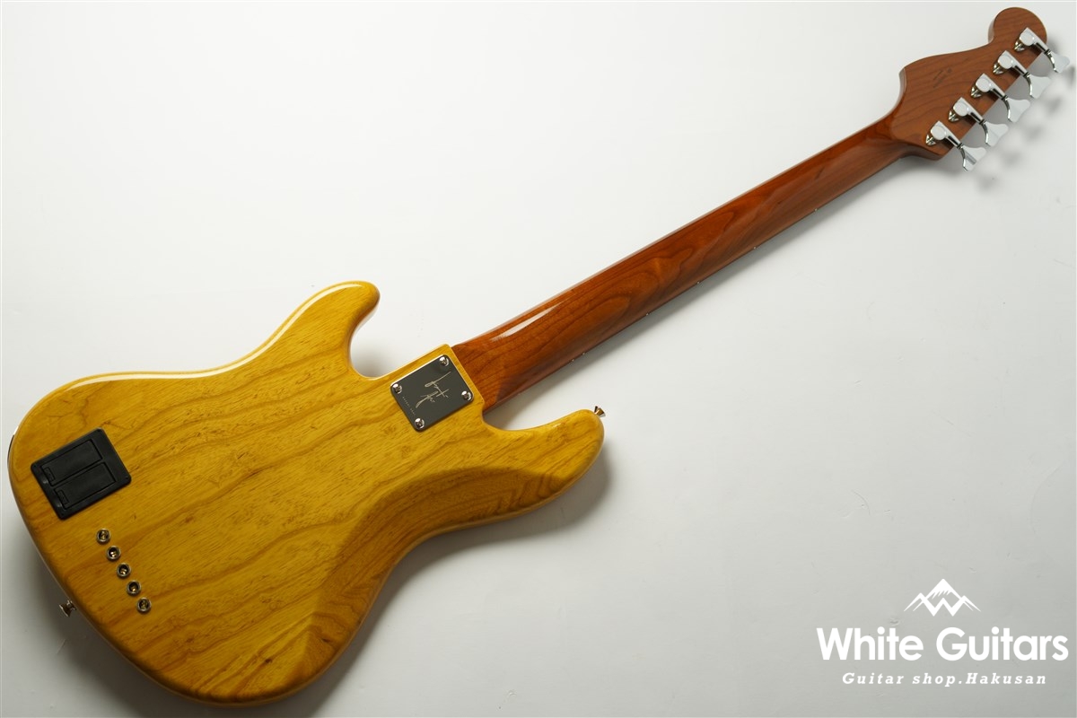 Fender Deluxe Jazz Bass V Kazuki Arai Edition - Vintage Natural