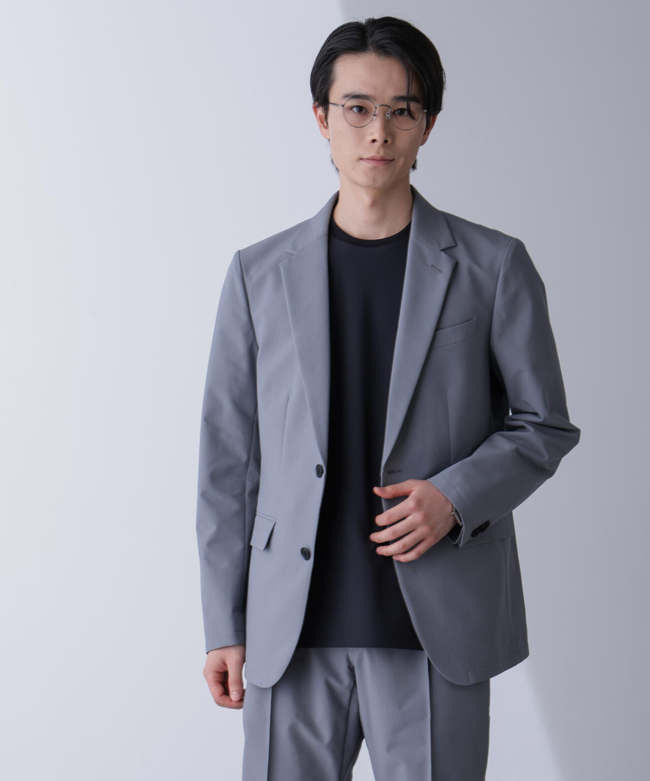 N JACKET PREMIUM」 TEXBRID(R) 撥水 ウラ ドット ストレッチ