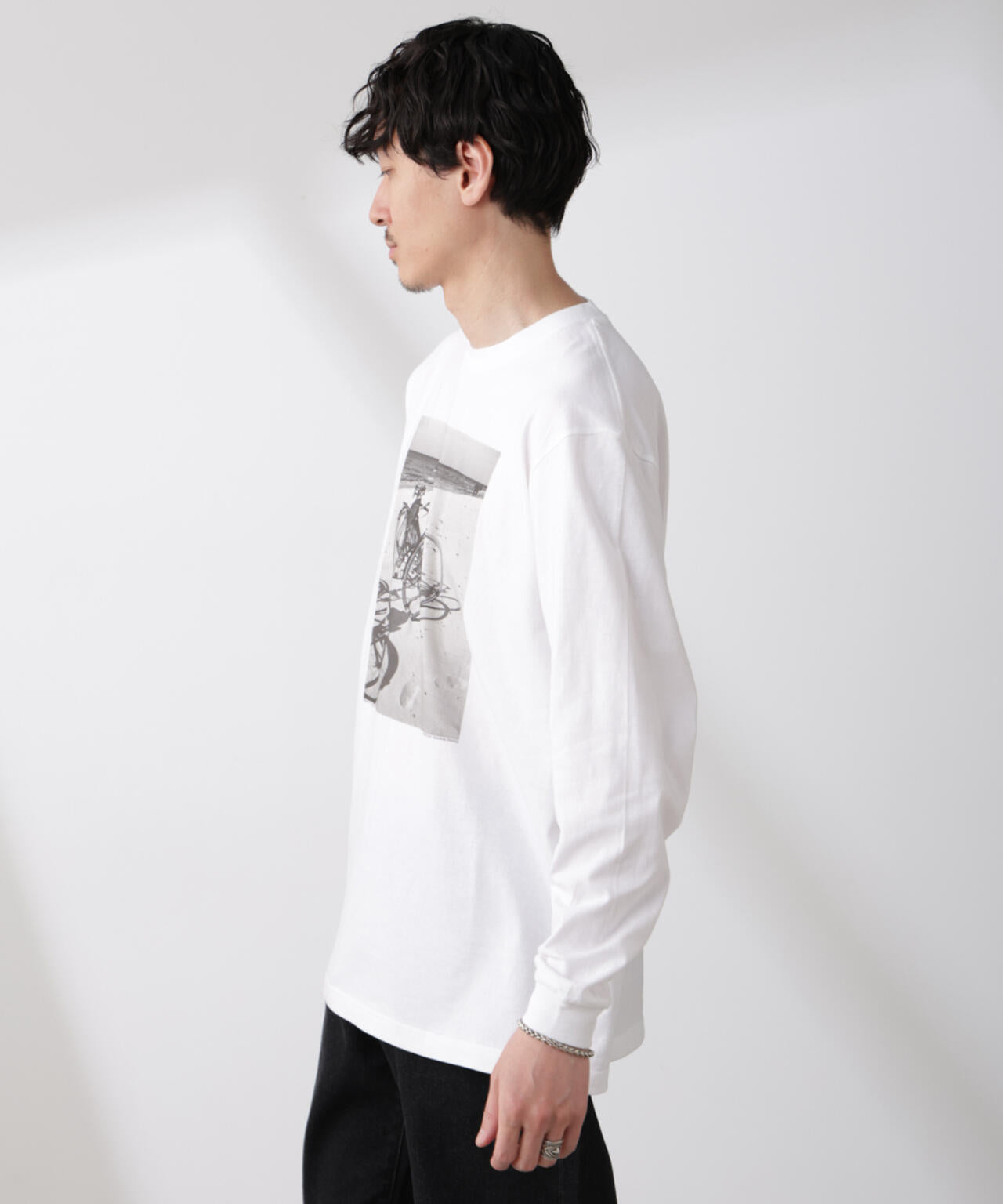 着るアート」Herbert List / Magnum Photos Tシャツ長袖GERMANY