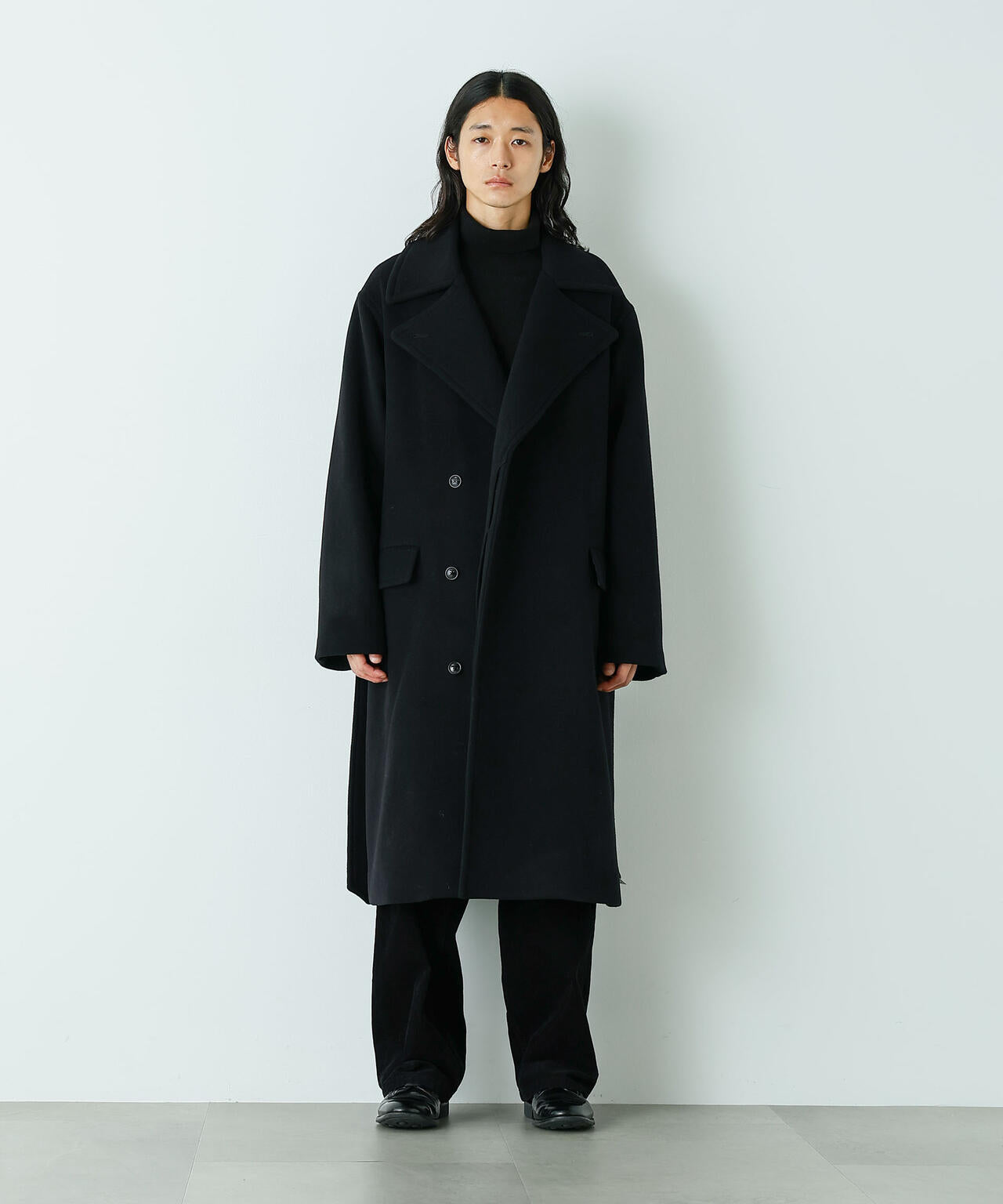 HOTEL PALACE」ウールカシミヤ ロングコート