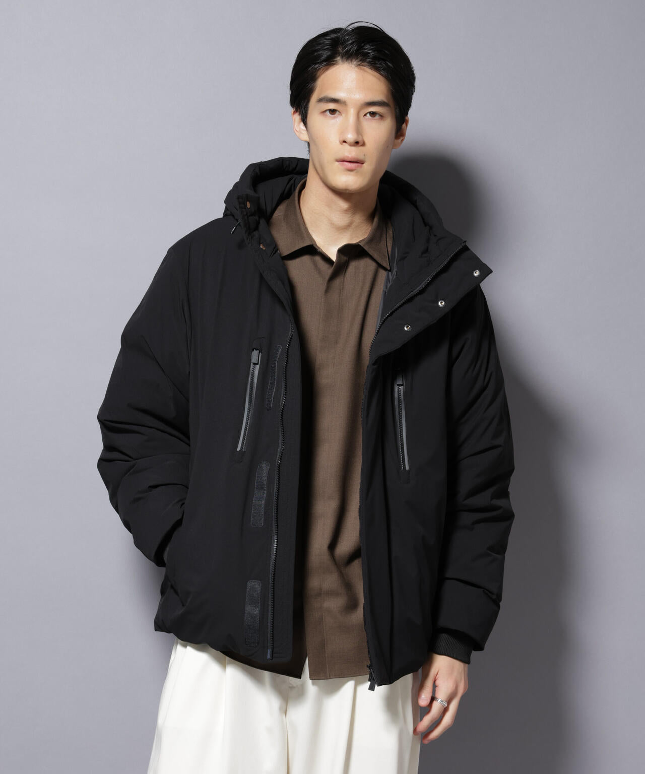 西川ダウン(R)」SOLOTEXショートダウン