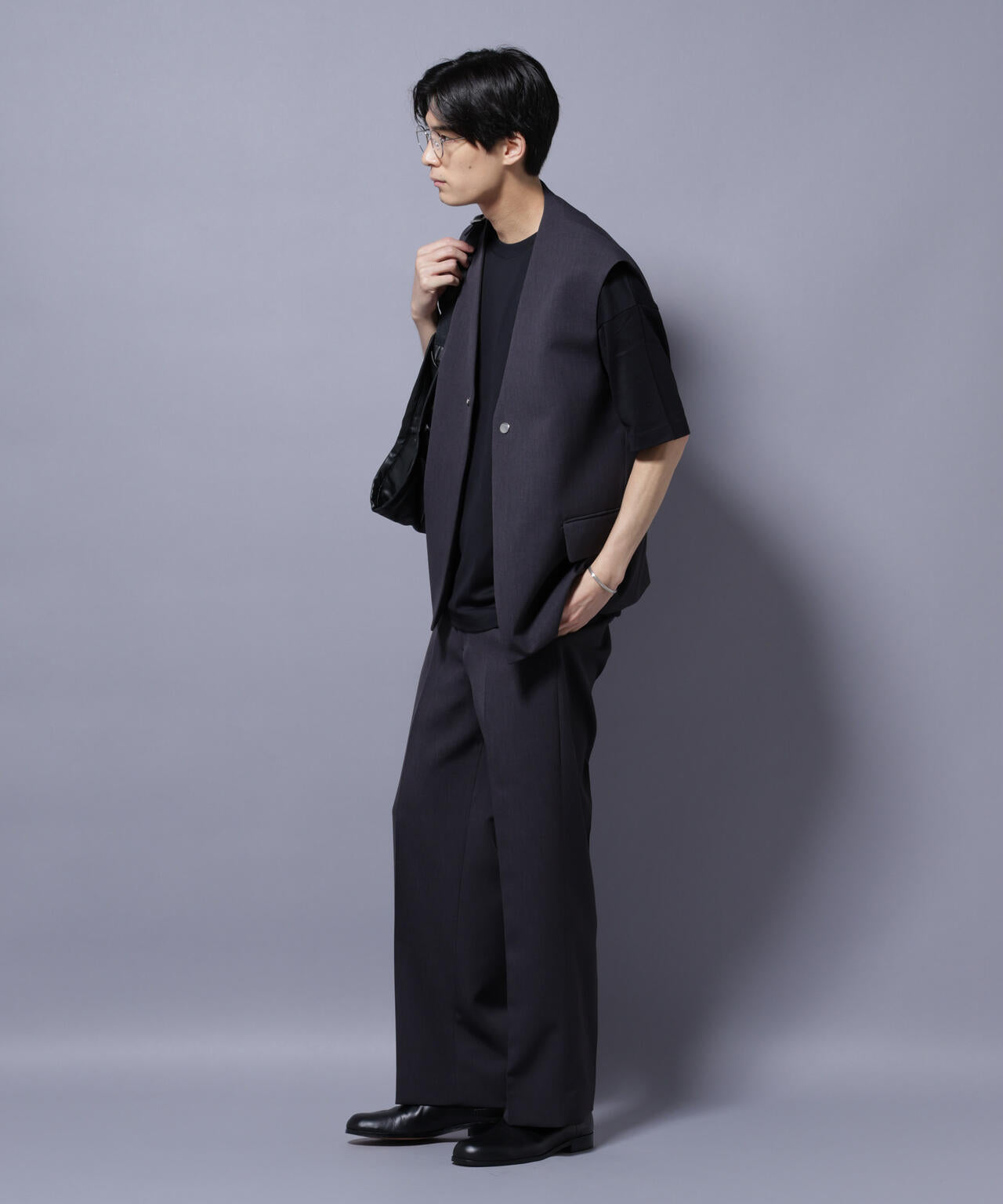 Reflax(R) ダブルクロスウェザーベスト (セットアップ可)