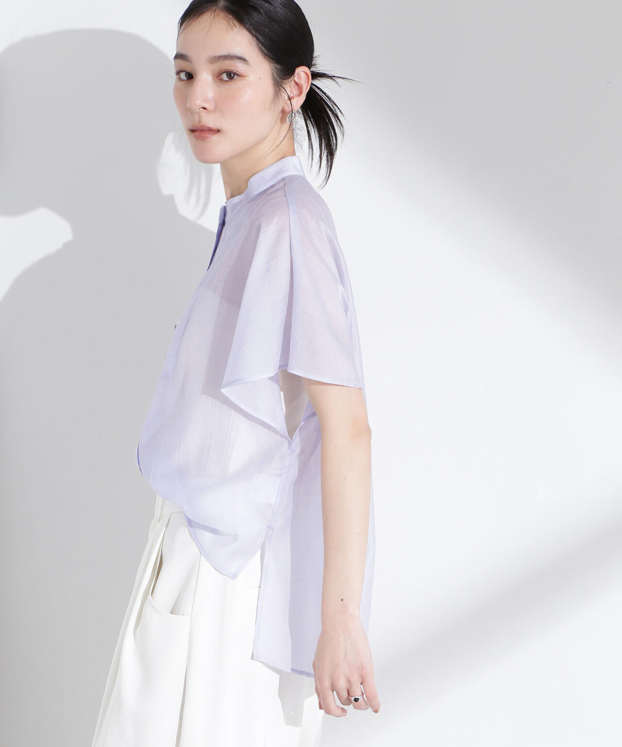 ポンチョデザイン シャツ