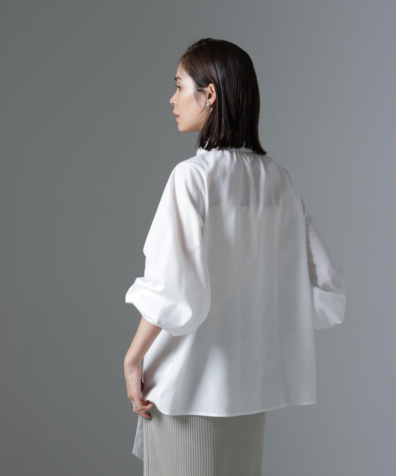 ボータイ ブラウス