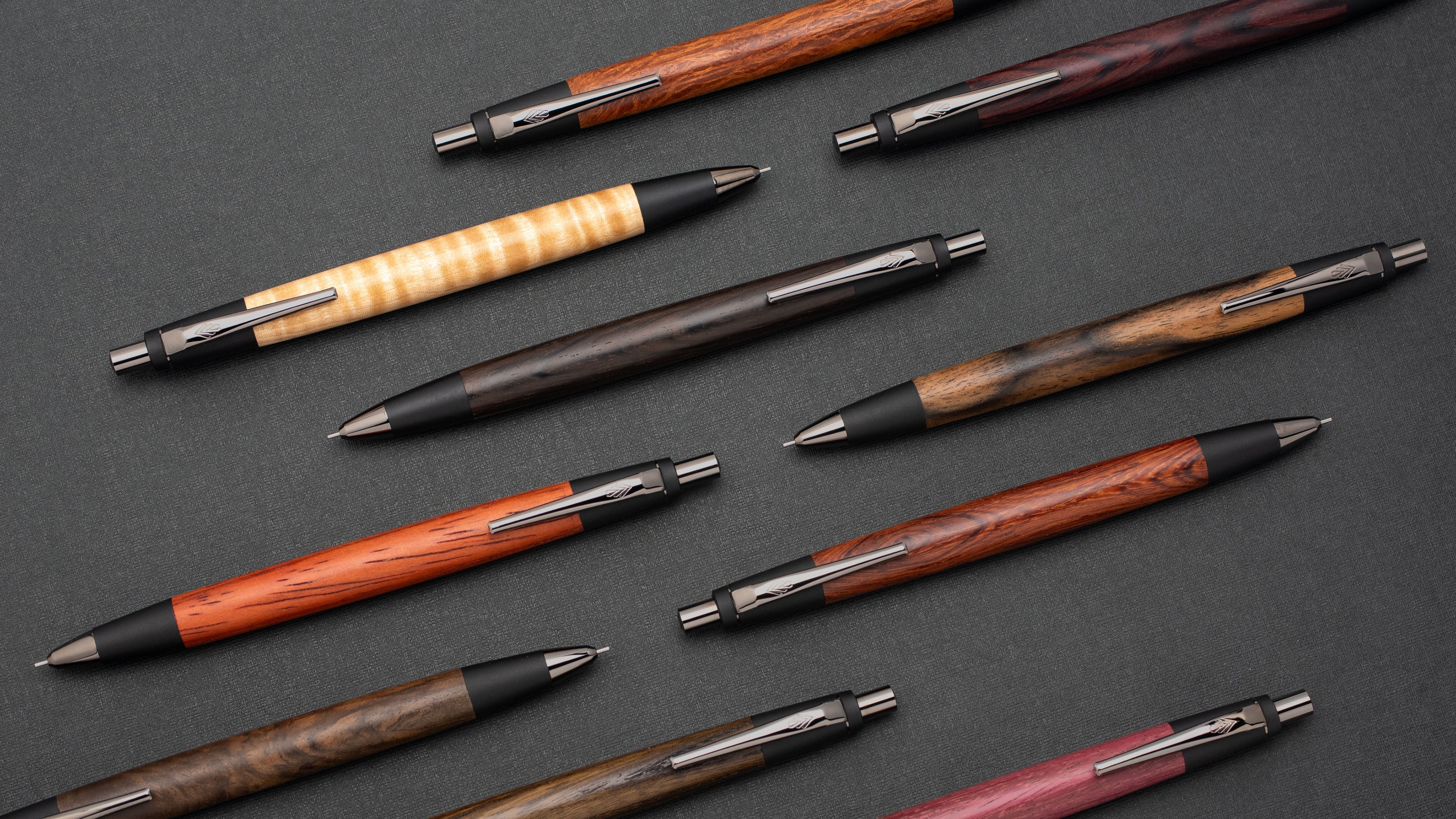 野原工芸 花梨縮杢BP おまけ カヴェコスペシャルMP0.5 野原工芸 花梨縮