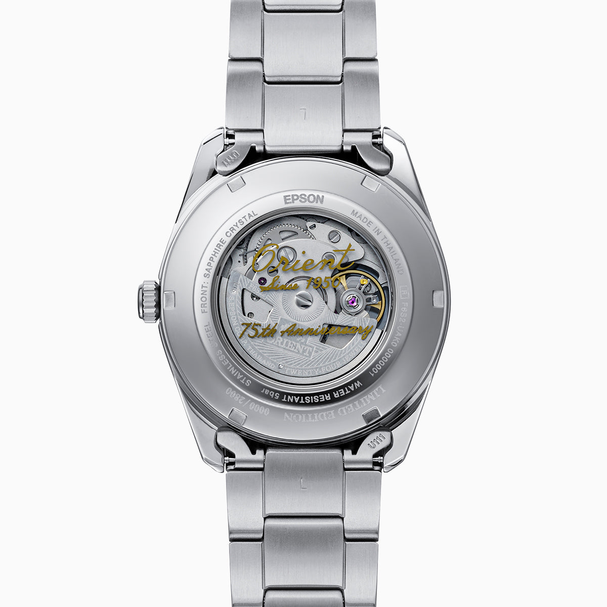 Orient Stretto セミスケルトン オリエント75周年モデル RN-AR0012N