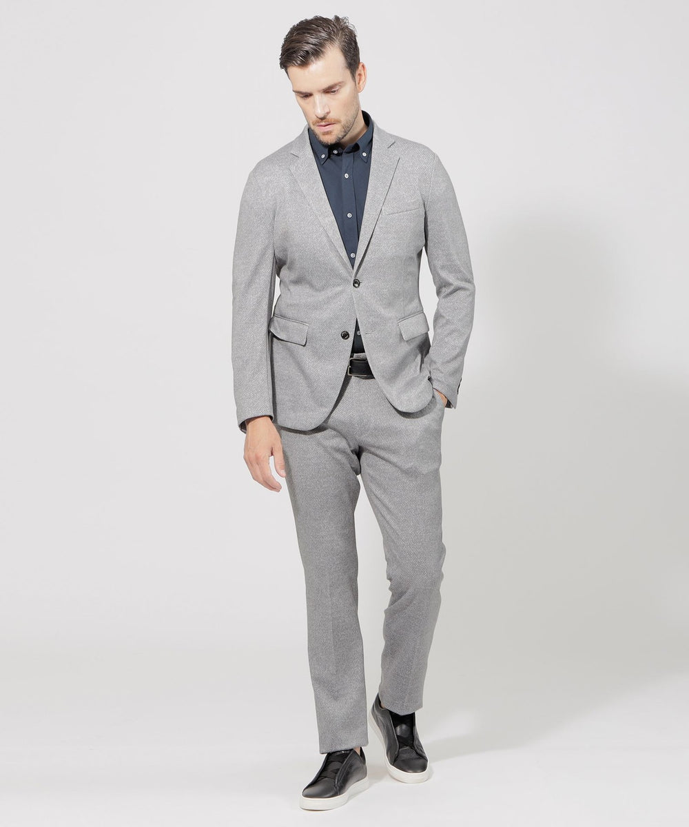 セットアップ】ヘリンボーンプリントジャケット(ジャケット)｜EPOCA