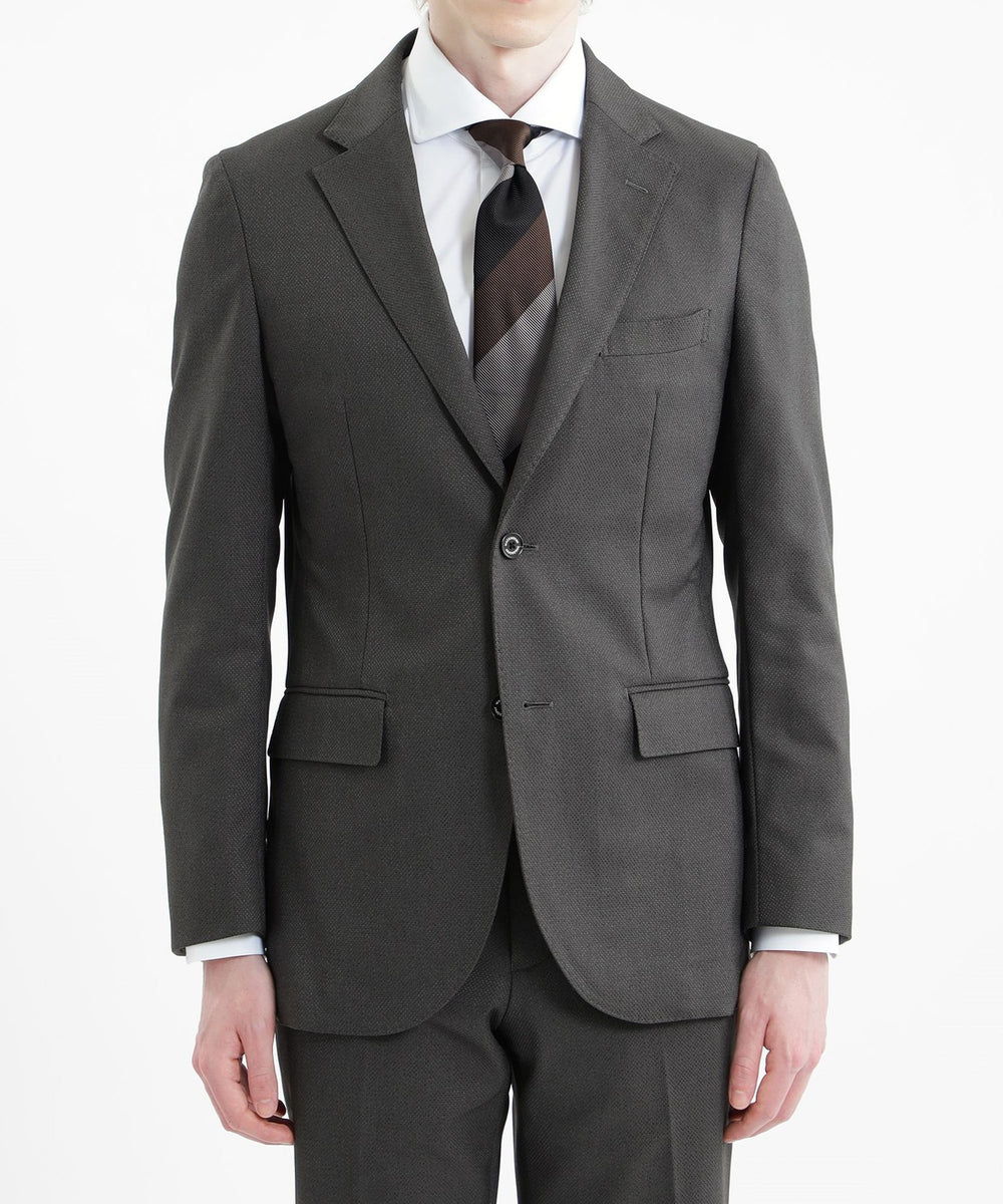 トロッター ジャケット#000（ナンバーゼロ）バーズアイストレッチ