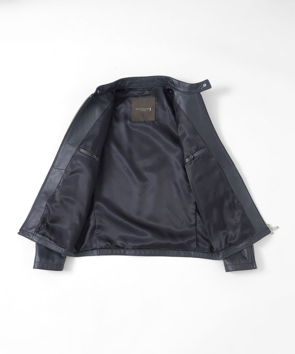 Weather proofed Leather】レザーシングルライダースジャケット