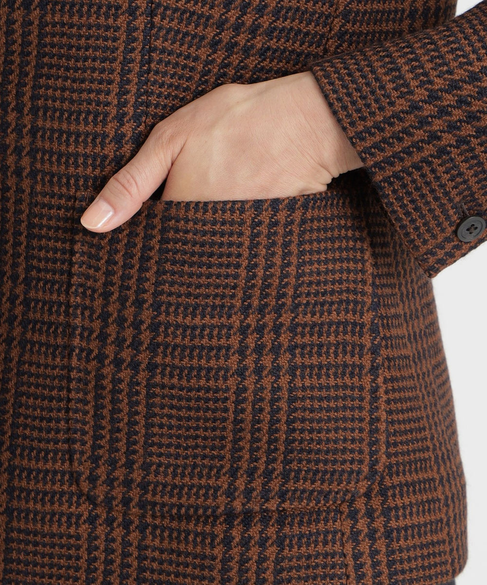 グレンチェックウール ジャケット(ジャケット)｜Paul Stuart(ポール