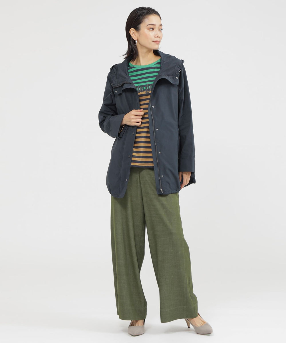 はっ水】【ウォッシャブル】マイクロタフタミドルコート(コート)｜EVEX