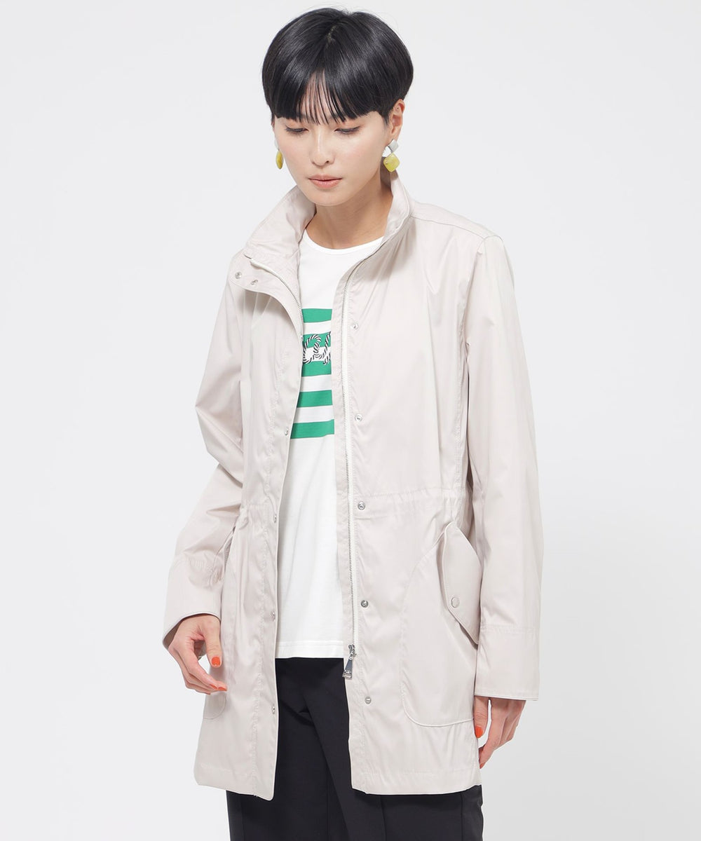 はっ水】【花粉対策】【ウォッシャブル】ポランタフタスタンドカラー