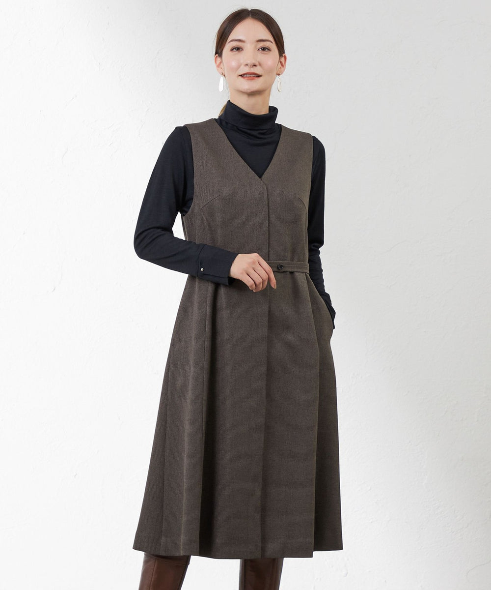 ツムギートジャンパースカート(ワンピース)｜AMACA(アマカ)の