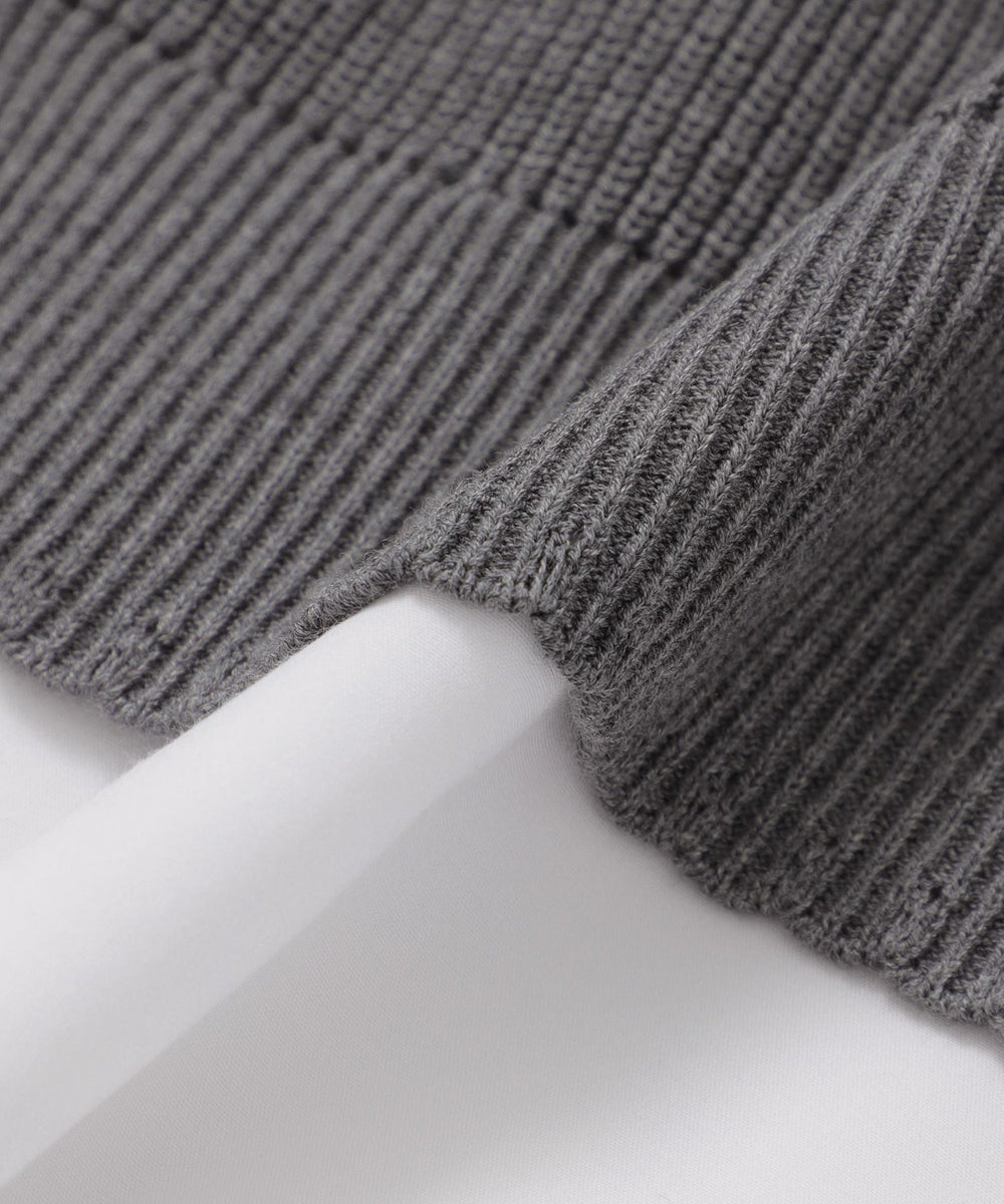 ブラウスレイヤー ニットチュニック(トップス)｜TO BE CHIC(トゥー