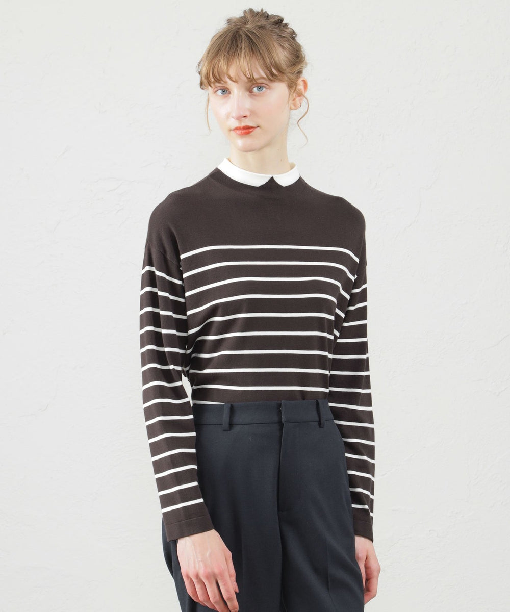 Cleric Collar Knit ワイドフィット(トップス)｜MACKINTOSH PHILOSOPHY