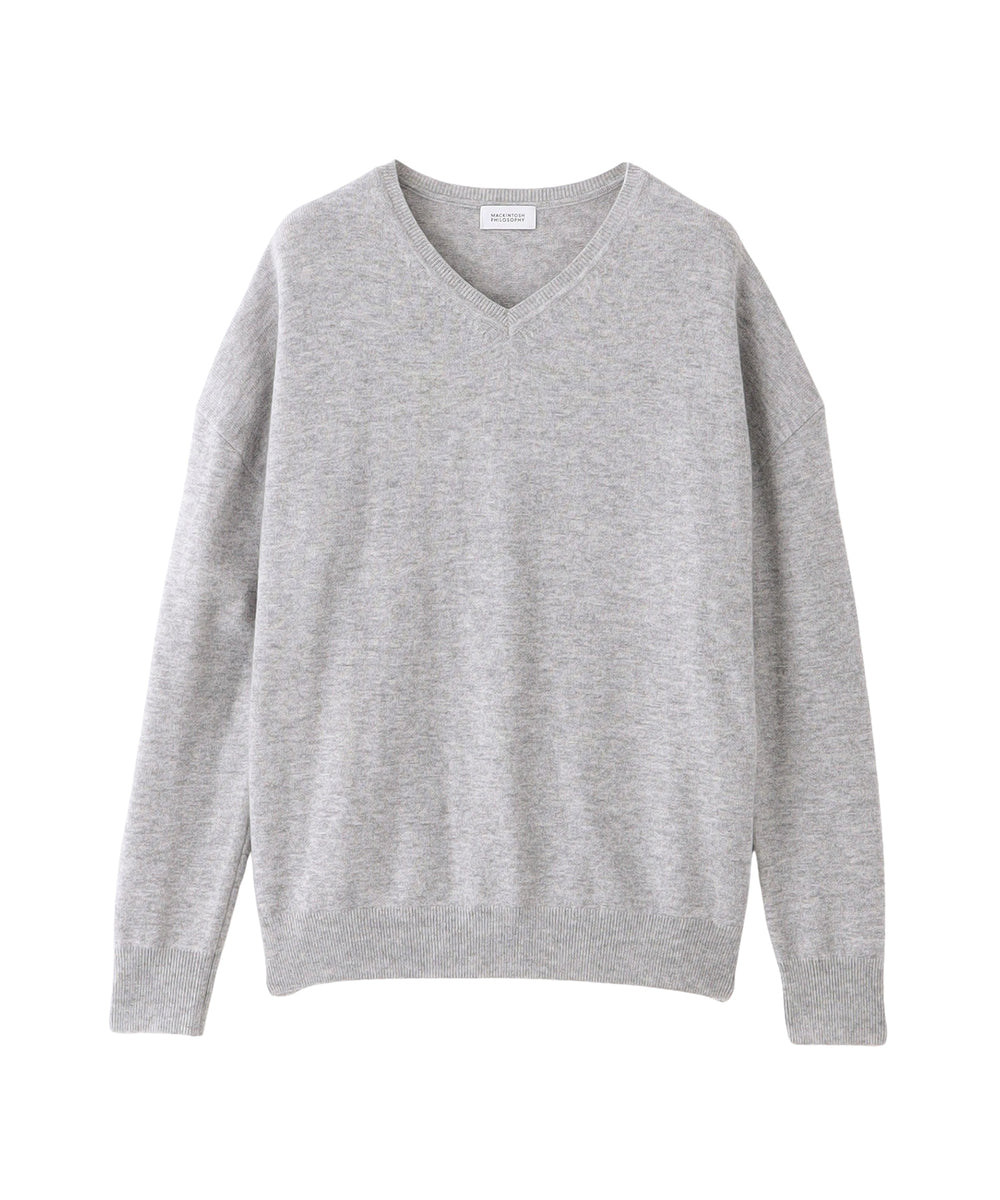 ウールカシミヤVネックプルオーバー(トップス)｜MACKINTOSH PHILOSOPHY