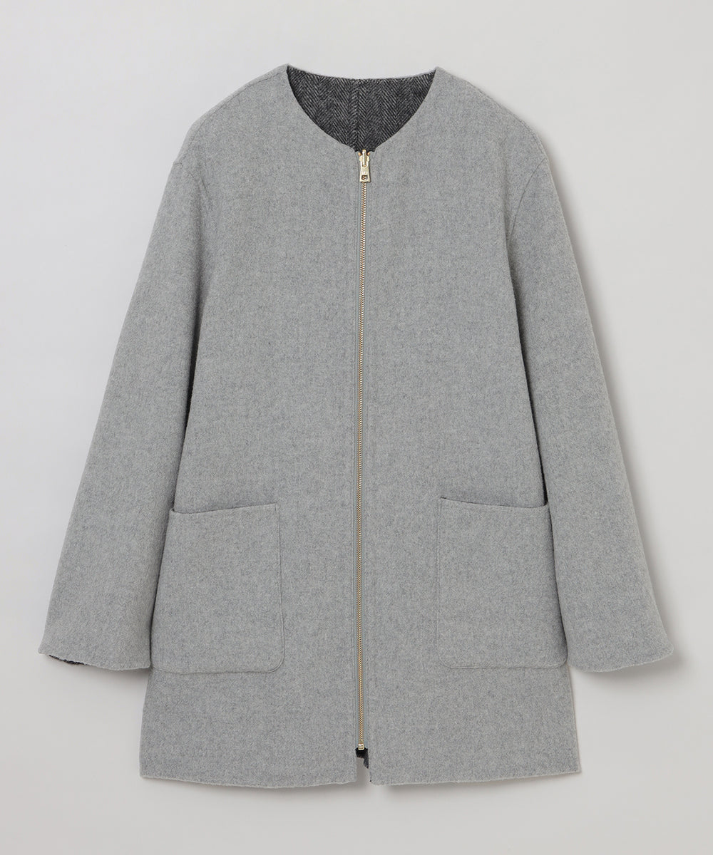 WEB&一部店舗限定】ノーカラーリバーコート(コート)｜MACKINTOSH