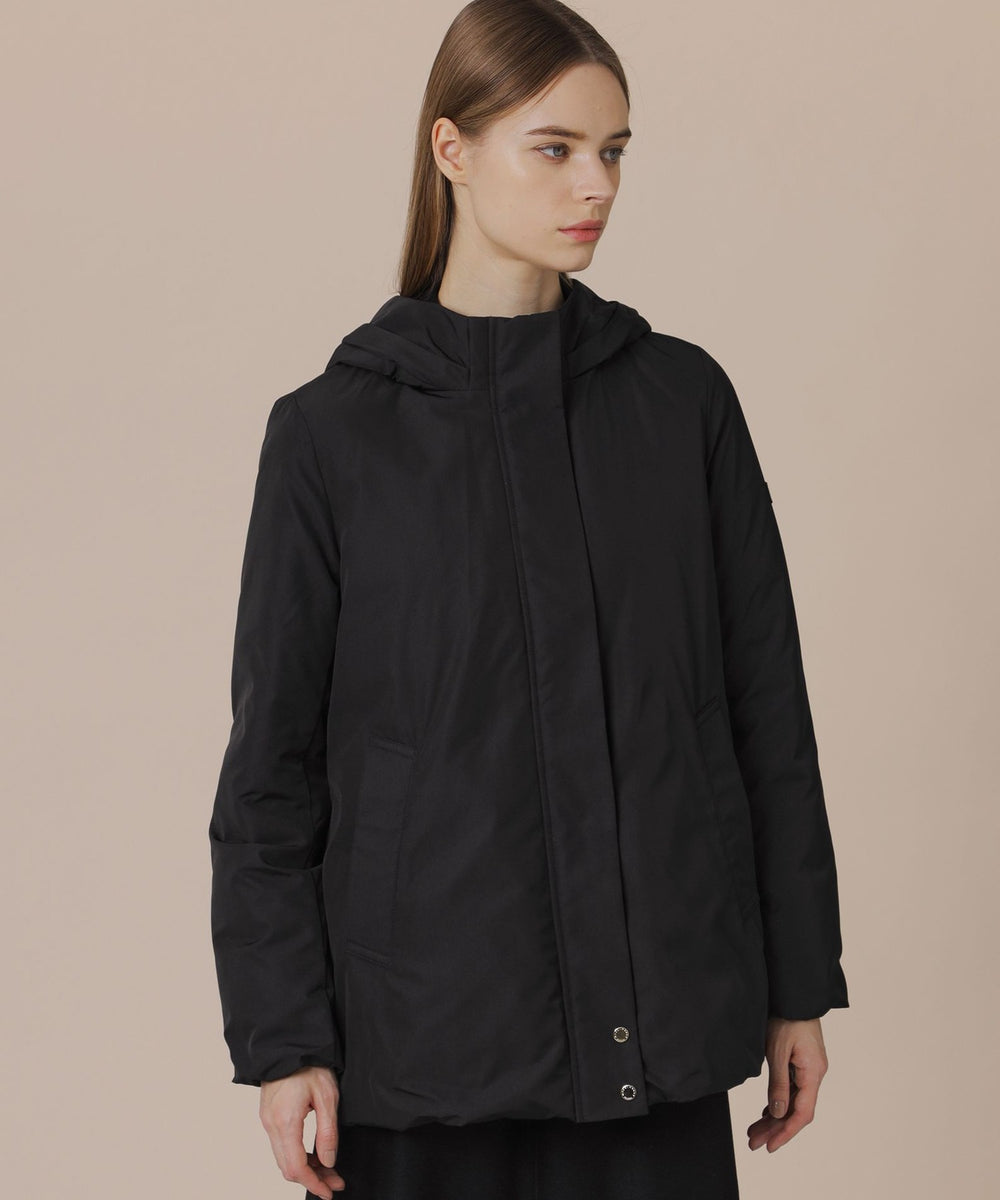 L】【PONTELAND/ポントランド】セミブライトタフタダウンコート(コート