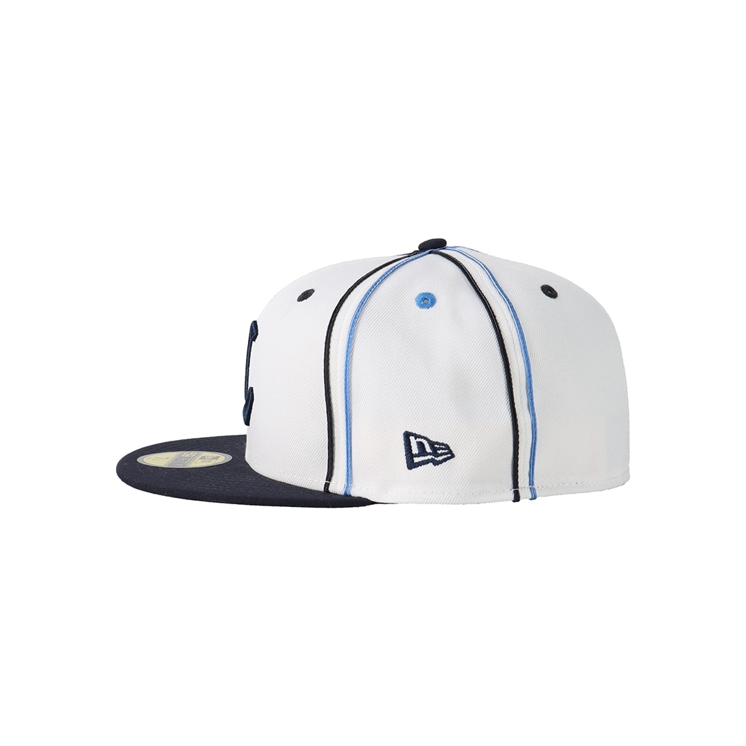 NEW ERA×LIONS 59FIFTY SOUTACHE WHITE NAVY(7 1/4): キャップ | 埼玉