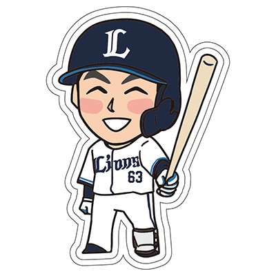 デフォルメプレイヤーズワッペン #63 長谷川 信哉: ユニフォーム