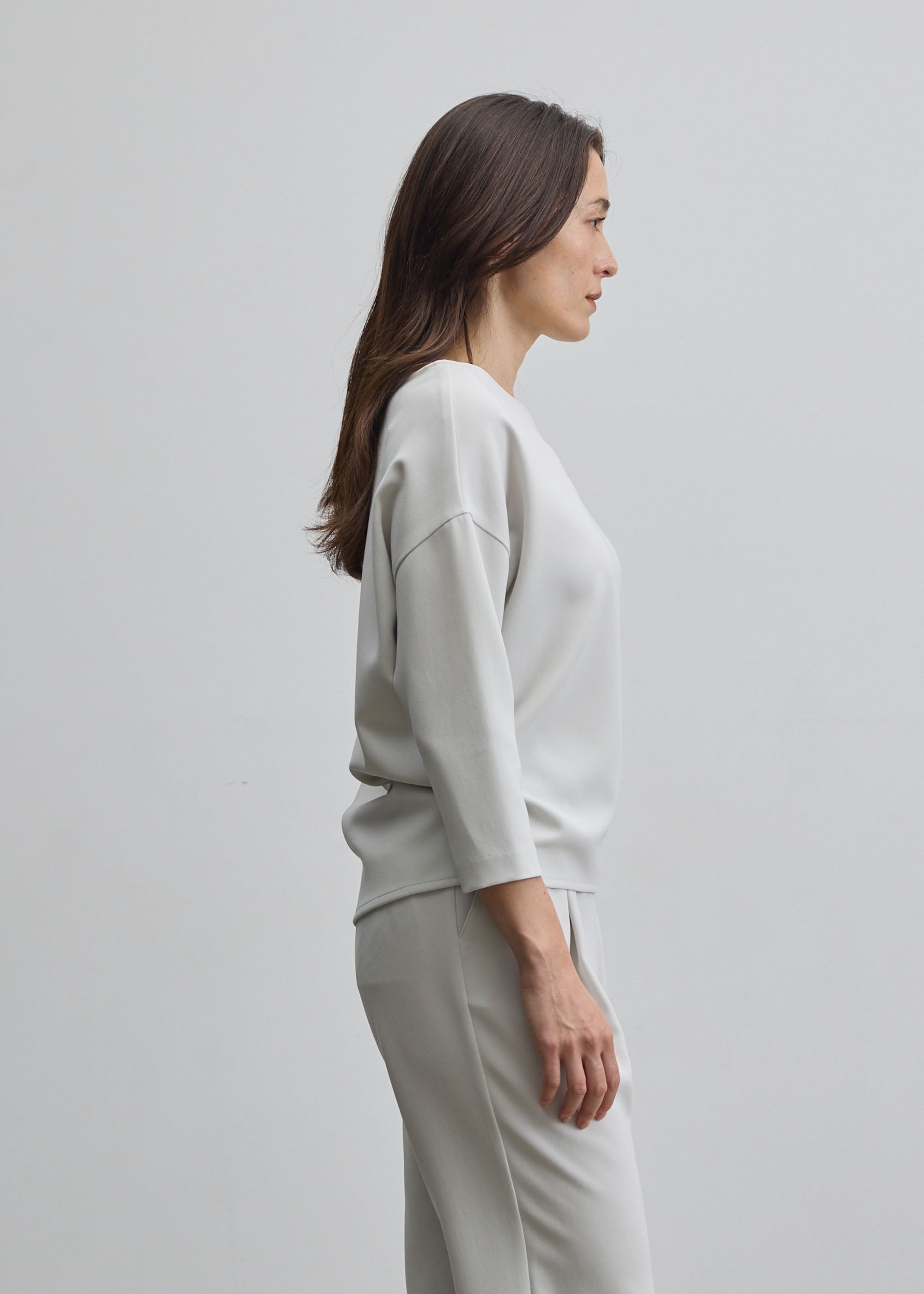 コクーンブラウス8分袖 - SOÉJU online store｜上質な大人の女性のため
