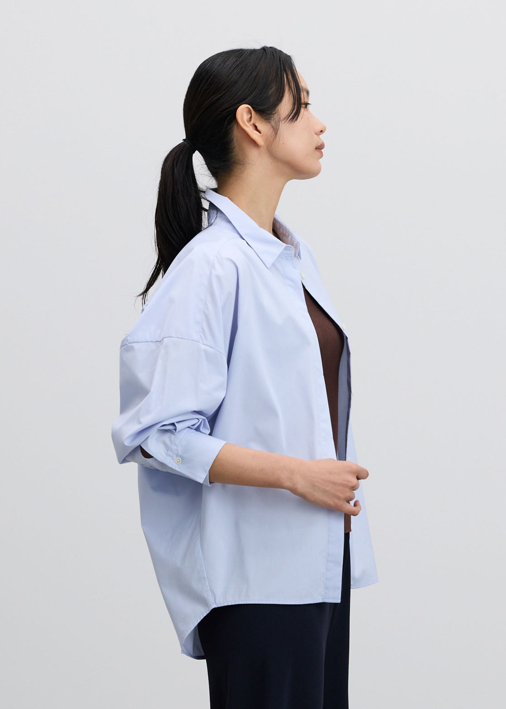 コクーンシャツ - SOÉJU online store｜上質な大人の女性のためのトップス