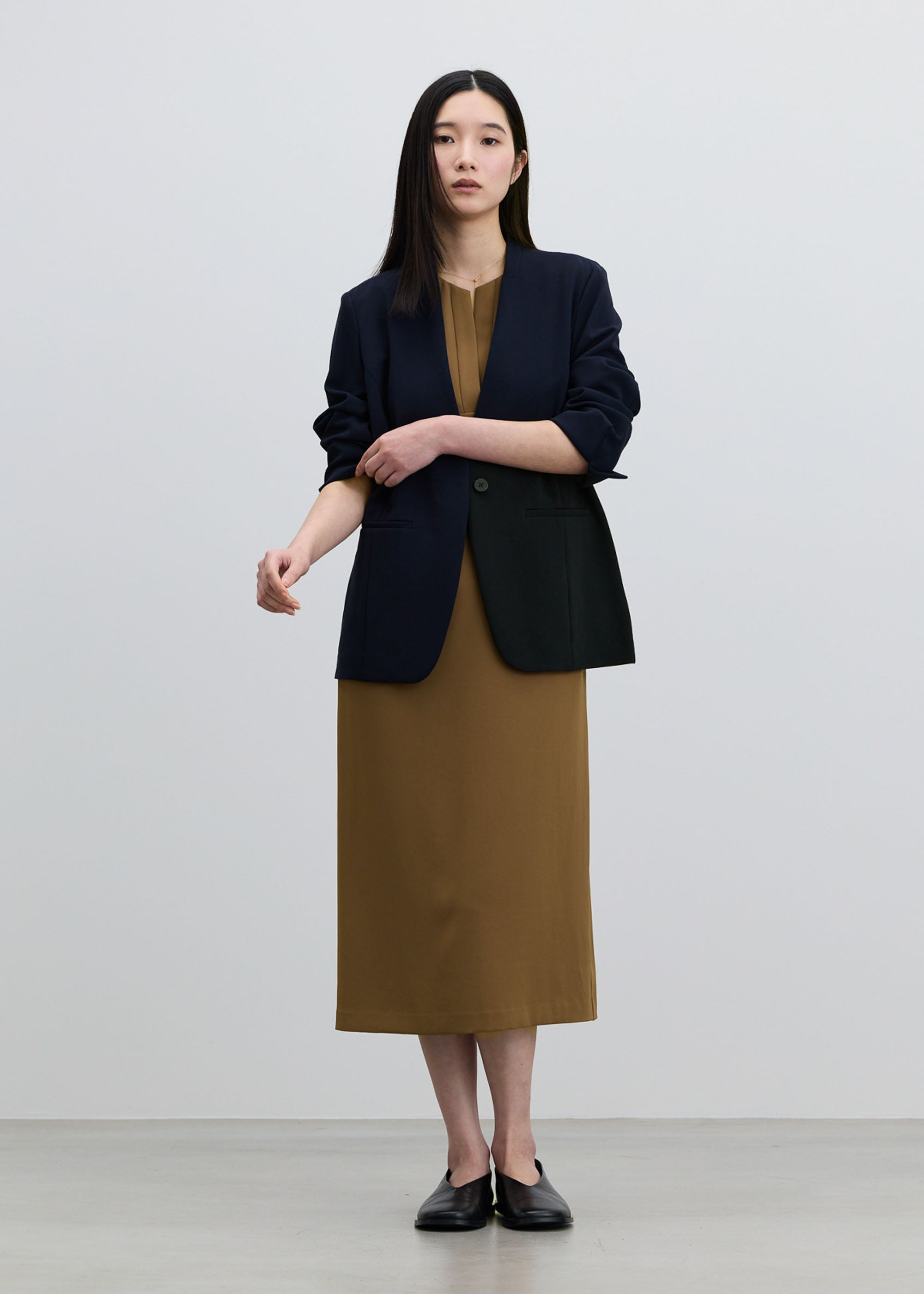 ノーカラージャケット - SOÉJU online store｜上質な大人の女性のため