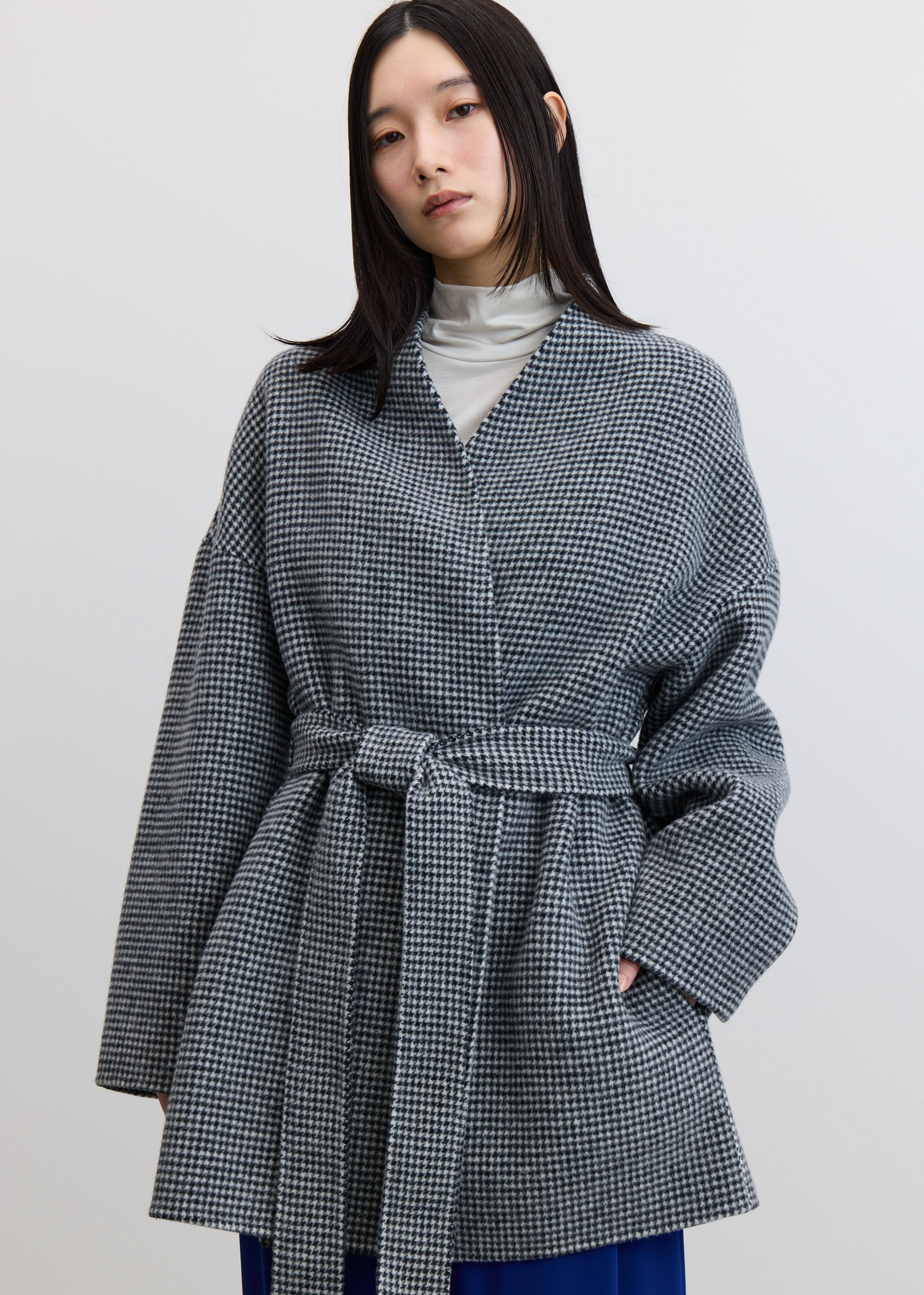 ウールリバーミディコート - SOÉJU online store｜上質な大人の女性の