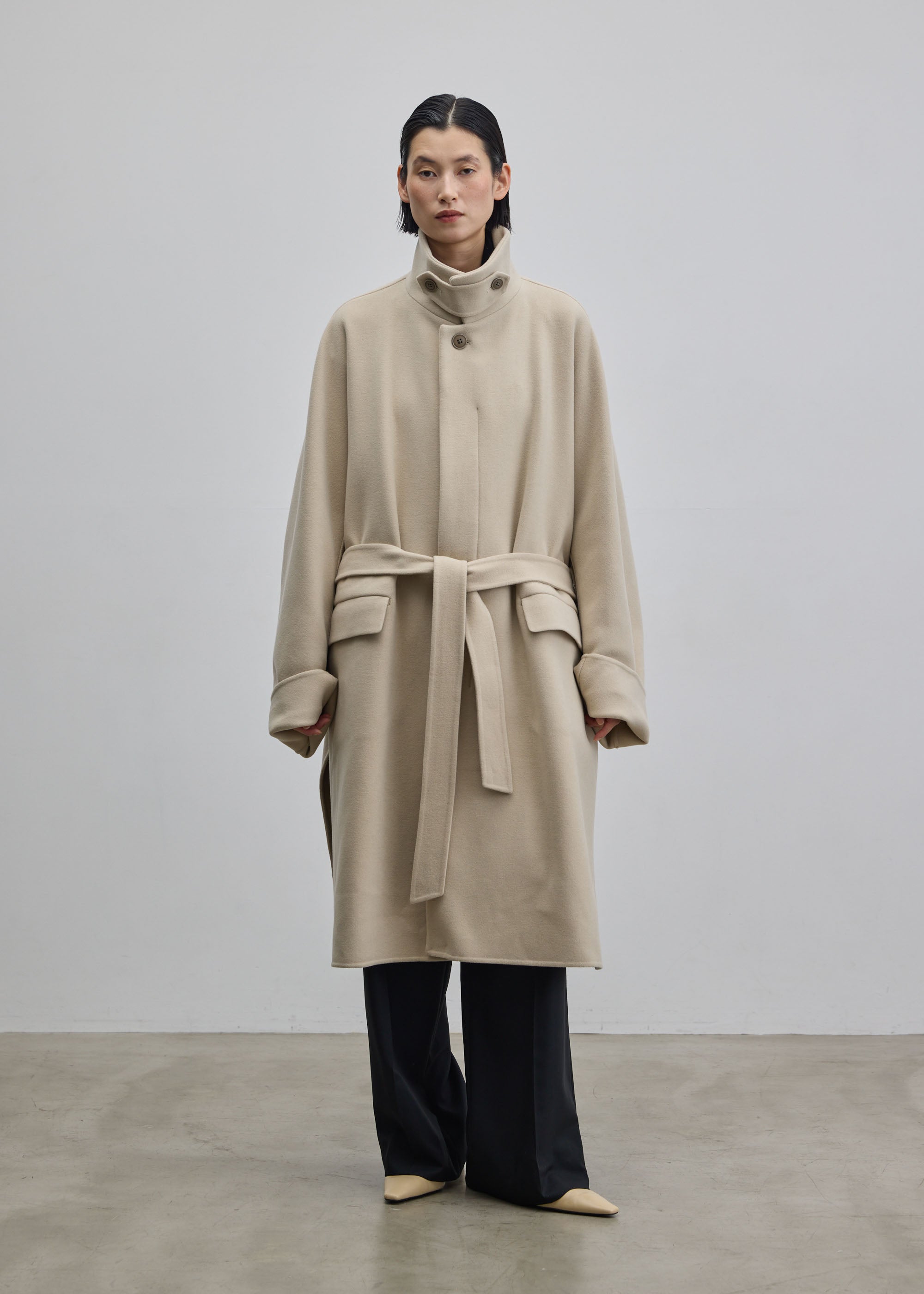 スーパー140メルトンバルマカーンコート｜SOÉJU k - SOÉJU online store