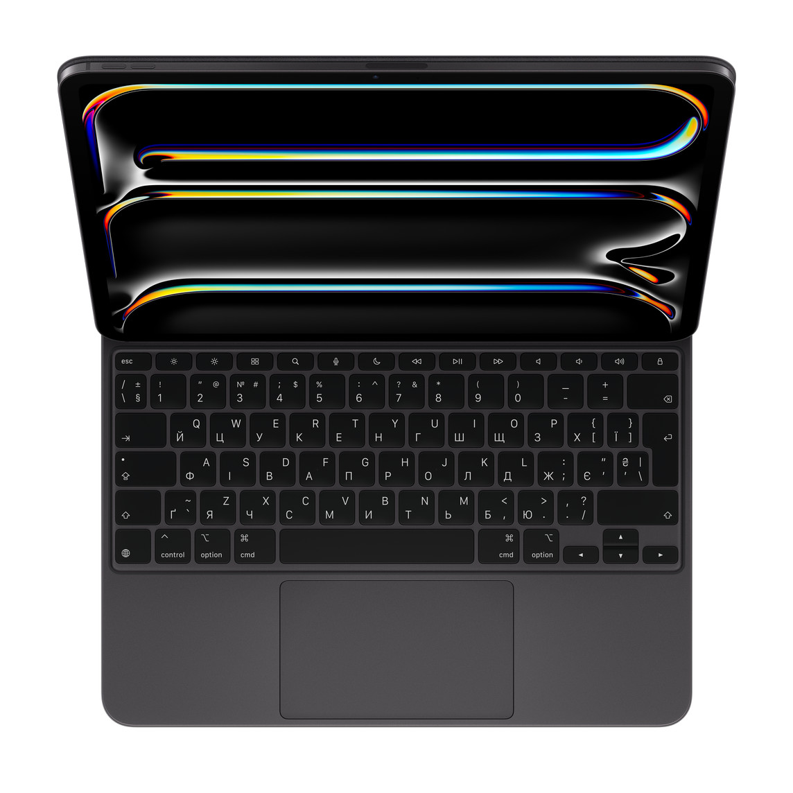 Magic Keyboard for iPad Pro 13‑inch (M5) - Ukrainian - Black - Apple