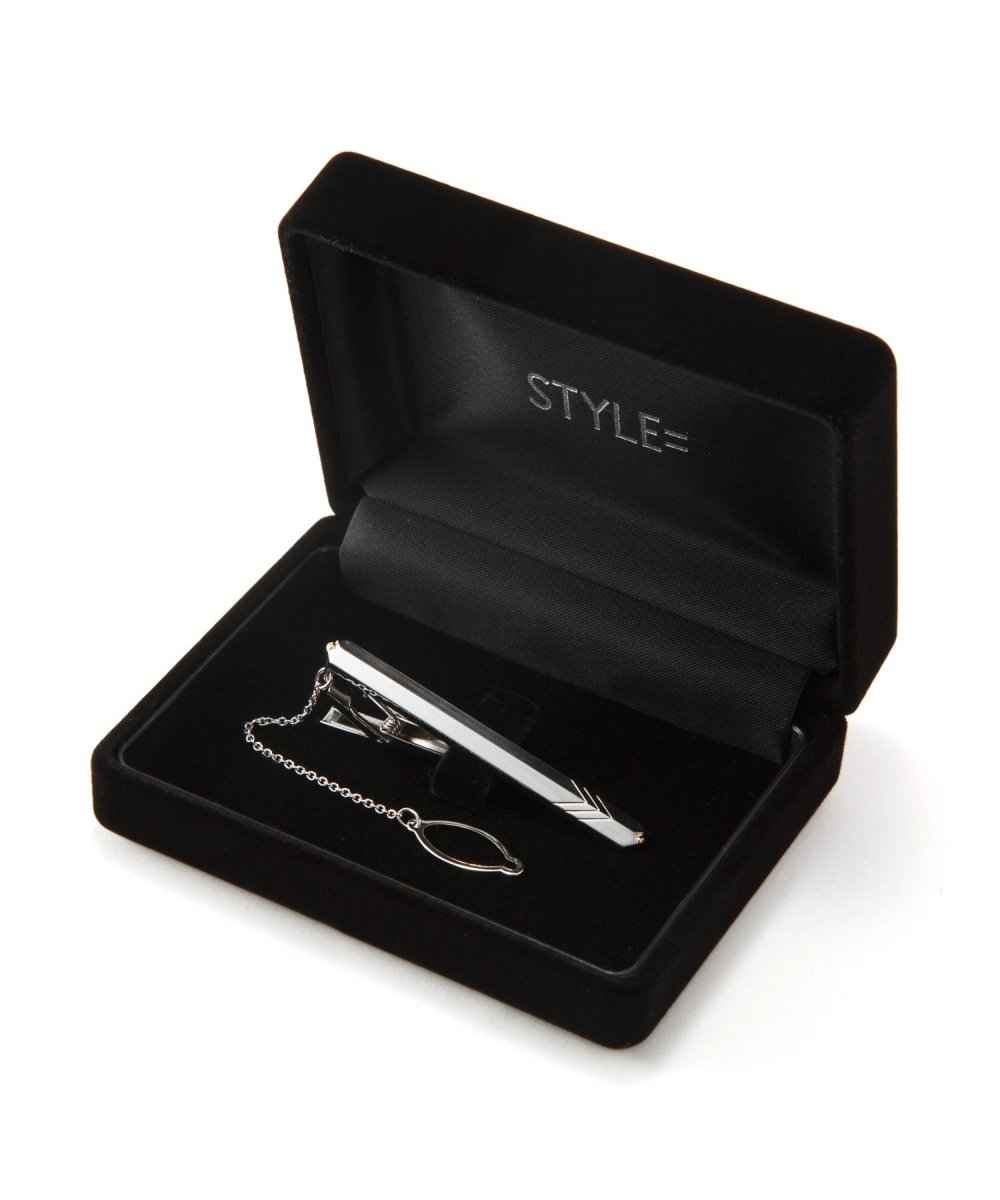 ネクタイピン】「本物の銀」のネクタイピン Silver925 silver メンズ