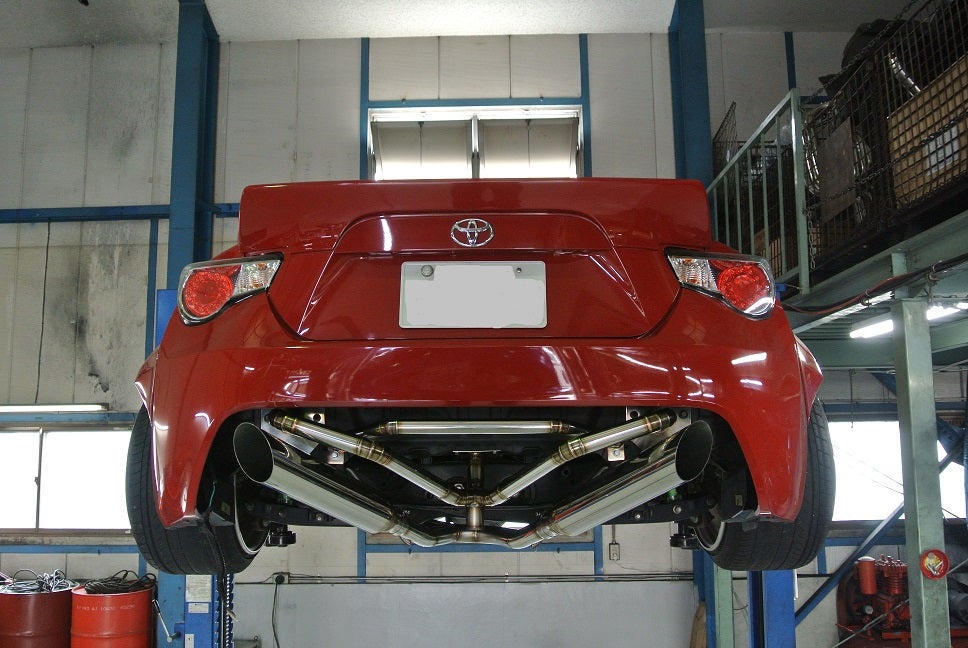 86/BRZ ワンオフオリジナルマフラー＆トラスフレーム | BALANCEのブログ