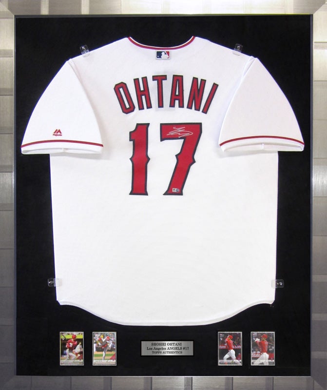 大谷翔平 直筆サイン入りユニフォーム額装商品のお知らせ！ | カード