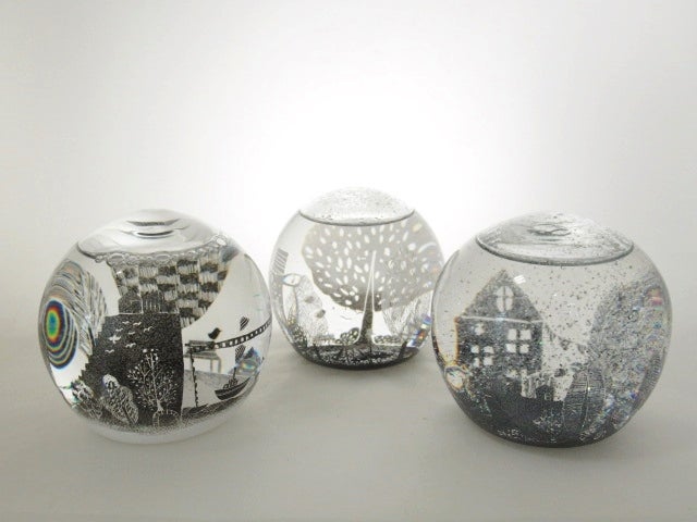 金津沙矢香さんのスノードーム | Glass Gallery SUMITO ガラスの魅力