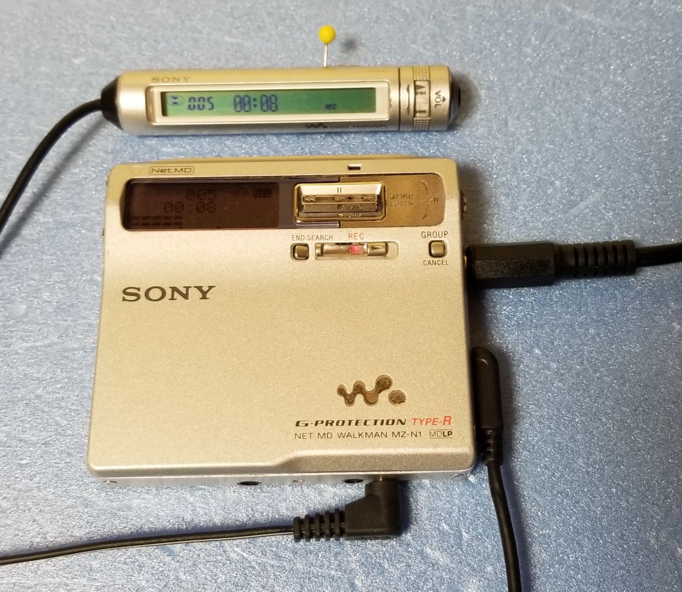 MDポータブルレコーダー SONY MZ-N1 MDLP NetMD 完動品 | 驚愕の高音質
