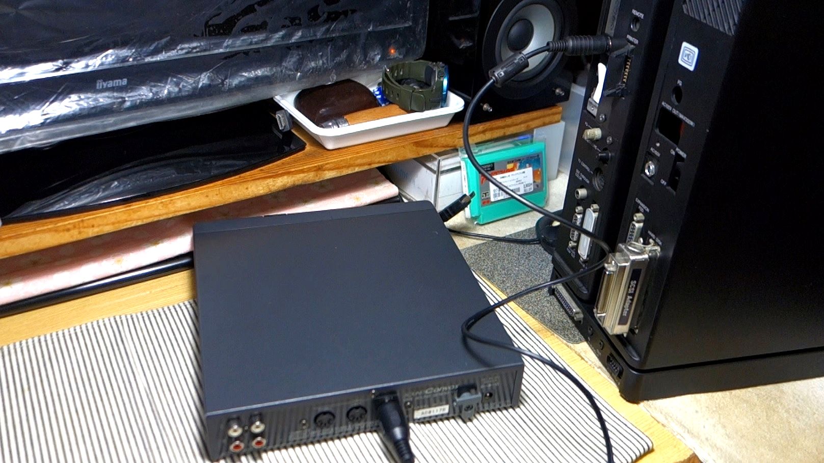 X68000実機に「XM-6BE10+midiori（複合ボード）」を取り付けて見ました