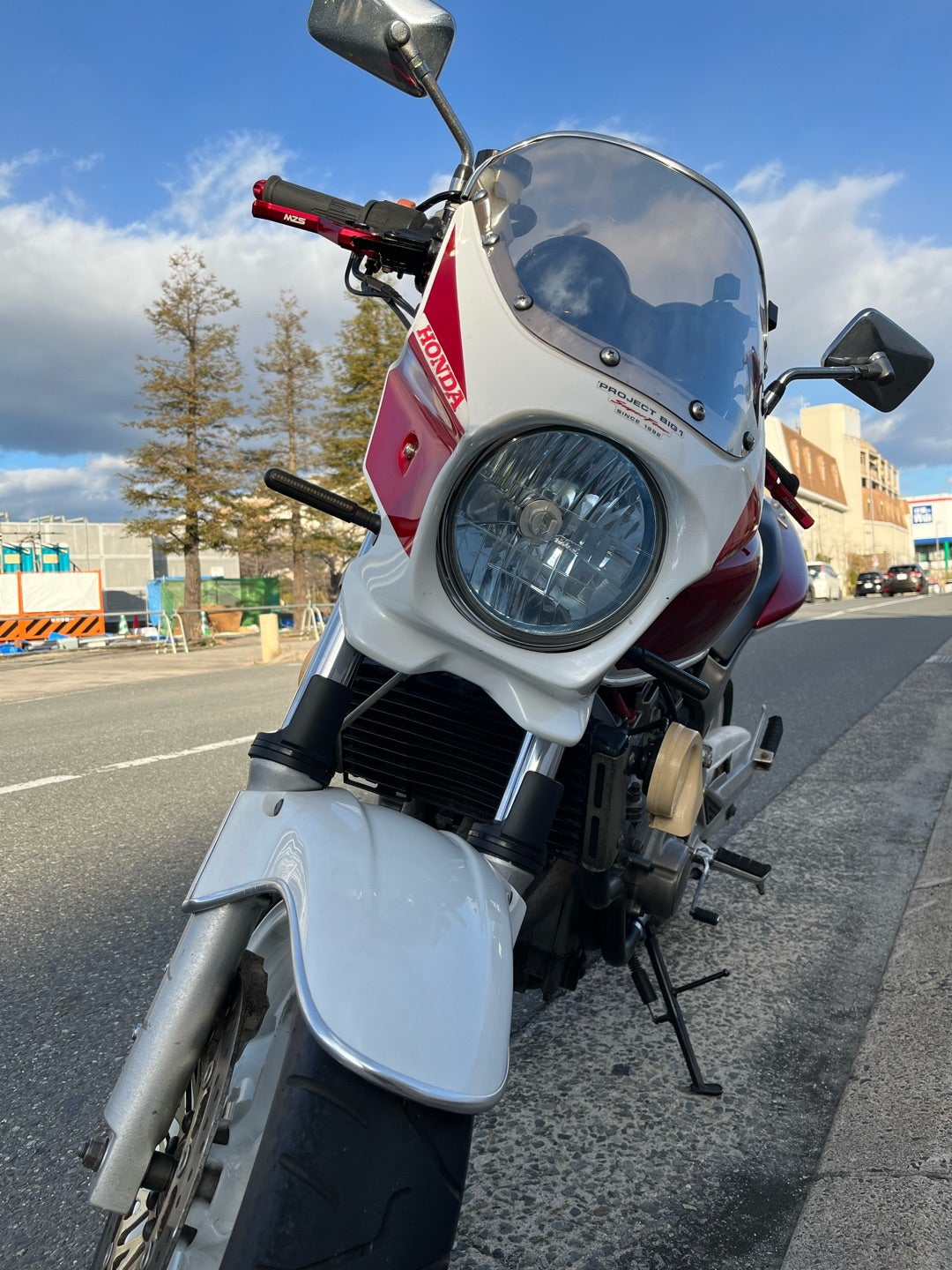Nプロジェクト ビキニカウル ブラスターII 取り付け Z900RS 50th