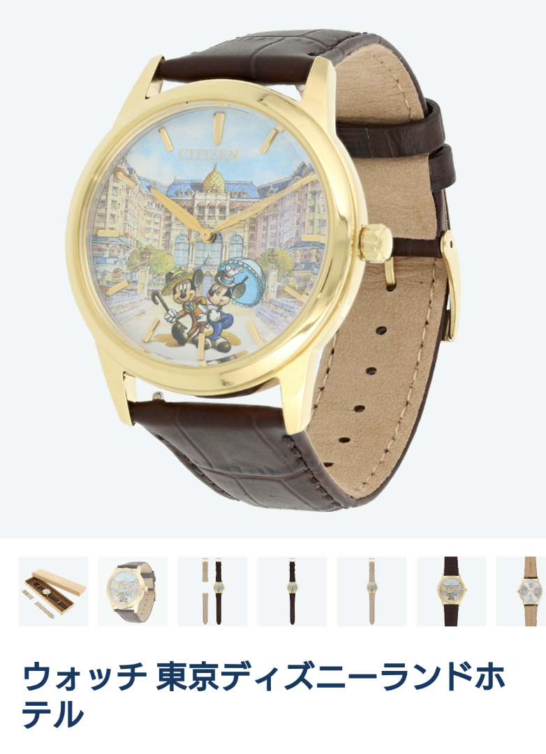 ファンタジースプリングスホテルの時計を買いました( *´艸