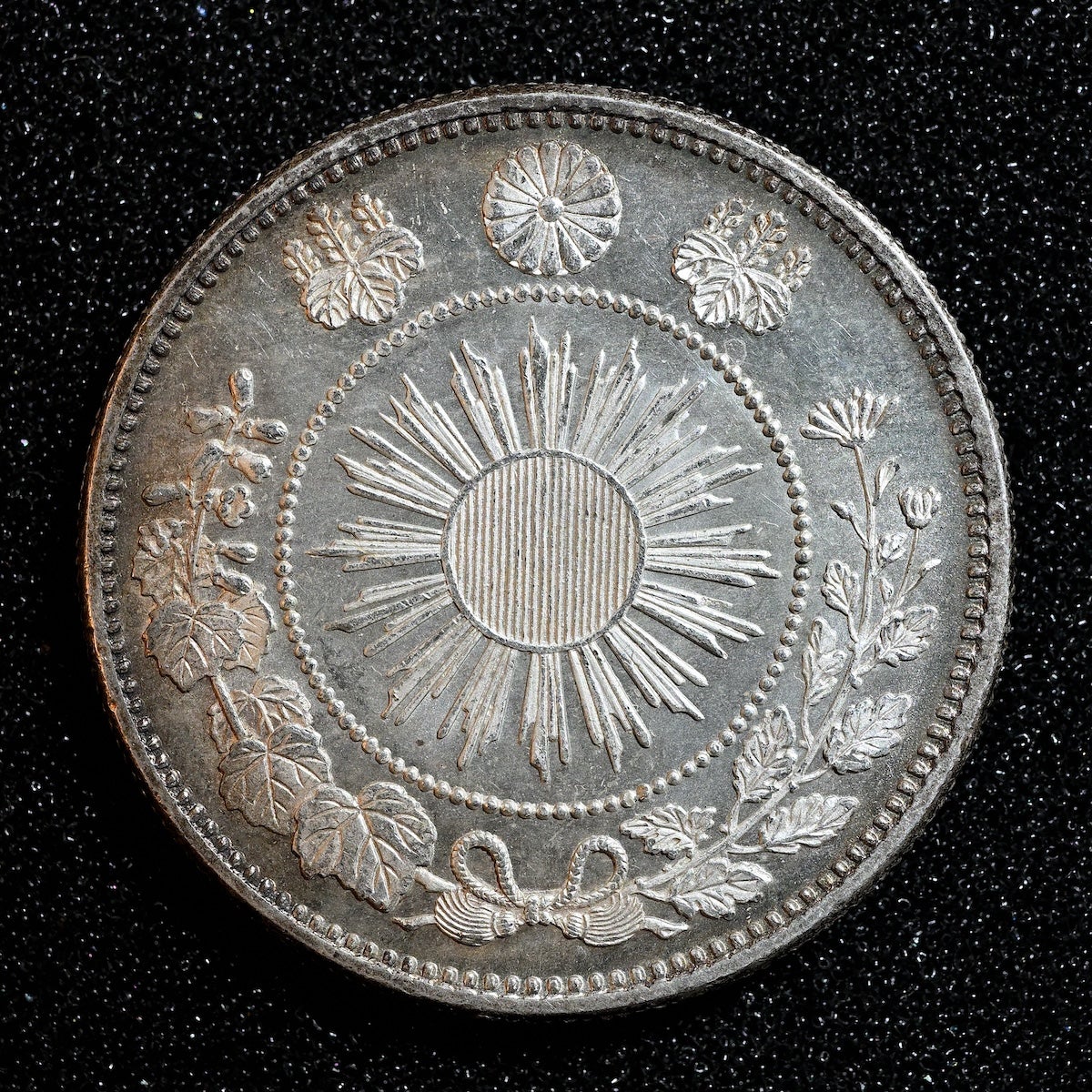 裸の大竜。 〜旭日竜小型50銭銀貨 明治4年〜 | 40オヤジの日々
